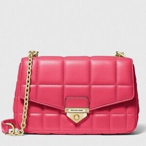Michael Kors SoHo Large Quilted Leather Bag - NWT